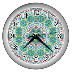 Hawaii Wall Clock (silver) by LW323