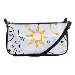 Pattern Mystic Shoulder Clutch Bag by alllovelyideas