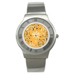 Pattern Mystic Color2 Stainless Steel Watch Front