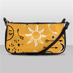 Pattern Mystic Color2 Shoulder Clutch Bag Front