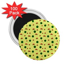 Watermelon 2 25  Magnets (100 Pack)  by UniqueThings