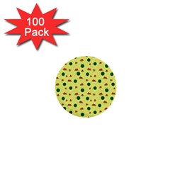 Watermelon 1  Mini Buttons (100 Pack)  by UniqueThings