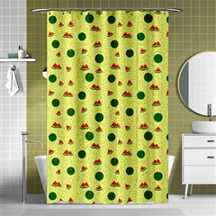 Watermelon Shower Curtain 48  X 72  (small)  by UniqueThings