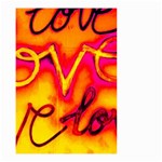  Graffiti Love Small Garden Flag (Two Sides) Front