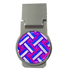 Pop Art Mosaic Money Clips (round)  by essentialimage365