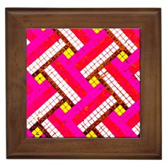 Pop Art Mosaic Framed Tile by essentialimage365