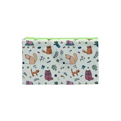 Funny Cats Cosmetic Bag (xs) by SychEva