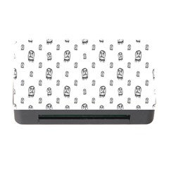 Sketchy Monster Pencil Drawing Motif Pattern Memory Card Reader With Cf by dflcprintsclothing