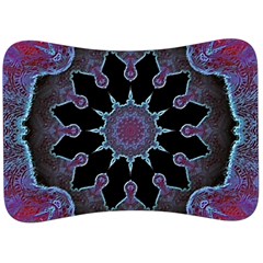 Framed Mandala Velour Seat Head Rest Cushion by MRNStudios