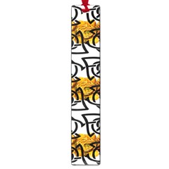 Digital Flowers Large Book Marks by Sparkle