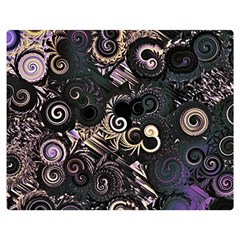 Whirligig Double Sided Flano Blanket (medium)  by MRNStudios