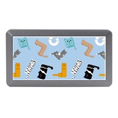 Unusual And Funny Tetris Cats Memory Card Reader (mini) by SychEva