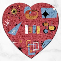 50s Jigsaw Puzzle (heart) by NerdySparkleGoth