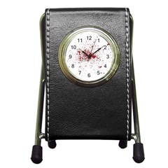 Blood2 Peopple Pen Holder Desk Clock by JonoraRecordsApparel