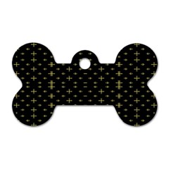 Spiro Dog Tag Bone (one Side) by Sparkle