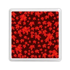 Red Oak And Maple Leaves Memory Card Reader (square) by Daria3107