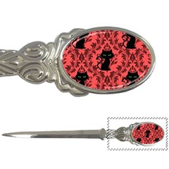 Cat Pattern Letter Opener by NerdySparkleGoth