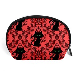 Cat Pattern Accessory Pouch (large) by NerdySparkleGoth