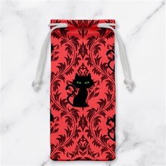 Cat Pattern Jewelry Bag by NerdySparkleGoth