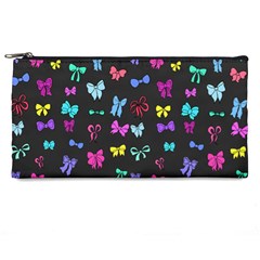 Bows On Black Pencil Case by Daria3107