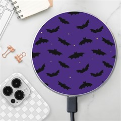 Bats In The Starry Sky Wireless Charger by SychEva