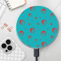 Red Drops Wireless Charger by SychEva