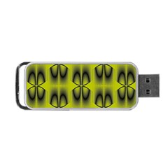 Digital Floral Portable Usb Flash (two Sides) by Sparkle