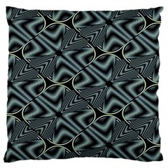 Modern Illusion Large Cushion Case (one Side) by Sparkle