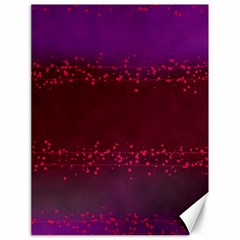 Red Splashes On Purple Background Canvas 18  X 24  by SychEva