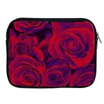 Roses-red-purple-flowers-pretty Apple iPad 2/3/4 Zipper Cases Front