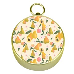 Yellow Juicy Pears And Apricots Gold Compasses by SychEva