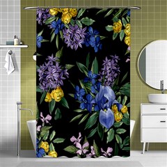 Floral Shower Curtain 48  X 72  (small)  by Sparkle