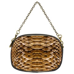 Reptile Skin Pattern 11 Chain Purse (one Side) by skindeep