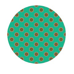 Ethnic Circular Print Mini Round Pill Box (pack Of 3) by designsbymallika