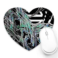 Robotic Endocrine System Heart Mousepads by MRNStudios