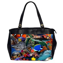 Under The Sea 5 Oversize Office Handbag (2 Sides) by impacteesstreetwearcollage