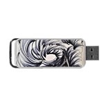 mono patterns Portable USB Flash (Two Sides) Back