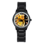 Before The Easter-1-4 Stainless Steel Round Watch Front