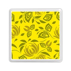 Folk Flowers Pattern Floral Surface Design Seamless Pattern Memory Card Reader (square) by Eskimos