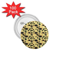 Floral 1 75  Buttons (100 Pack)  by Sparkle