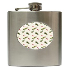 Spruce And Pine Branches Hip Flask (6 Oz) by SychEva