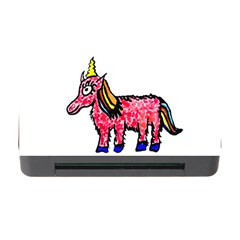 Unicorn Sketchy Style Drawing Memory Card Reader With Cf by dflcprintsclothing