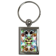 375 Chroma Digital Art Custom Key Chain (rectangle) by Drippycreamart