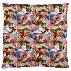 Retro Color Large Cushion Case (one Side) by Sparkle