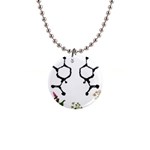 Chirality 1  Button Necklace Front