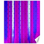 Warped Stripy Dots Canvas 8  x 10  8.15 x9.66  Canvas - 1