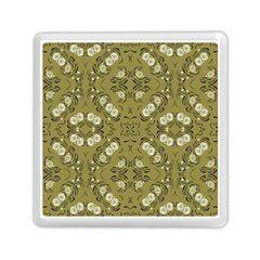 Folk Flowers Print Floral Pattern Ethnic Art Memory Card Reader (square) by Eskimos