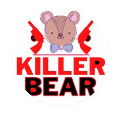 Killer Bear Mini Round Pill Box (pack Of 3) by LemonPear