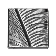 Cycas Leaf The Shadows Memory Card Reader (square 5 Slot) by DimitriosArt