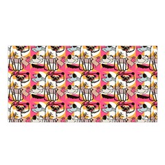 Animal Satin Shawl by Sparkle
